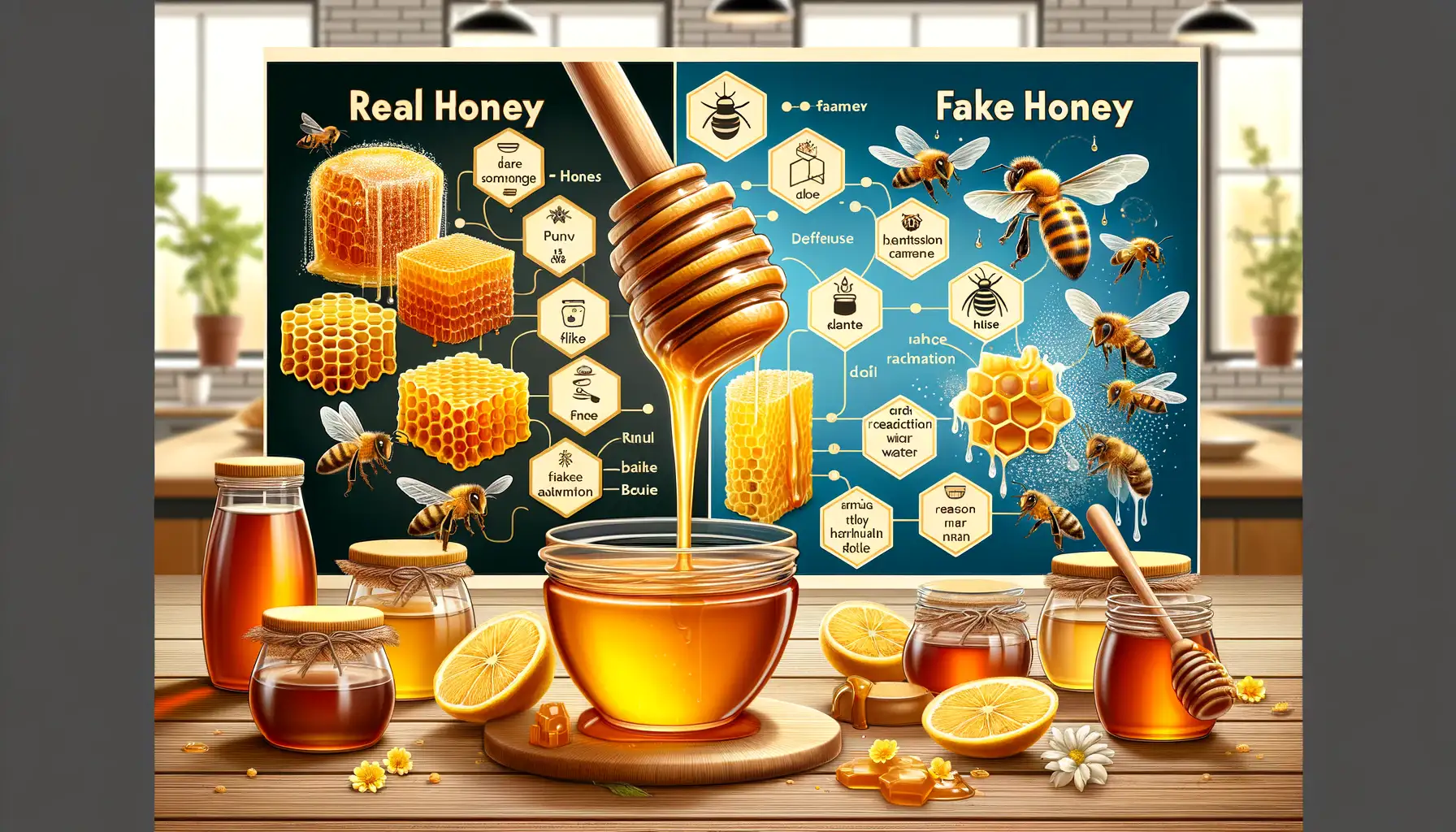 cara membedakan madu asli